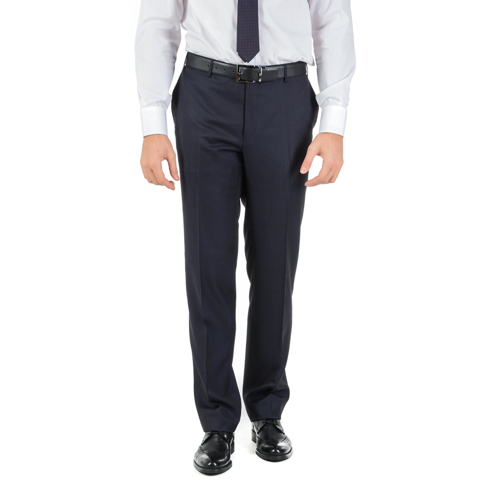 Corneliani Mens Suit Long Sleeves Dark Grey Super 120's