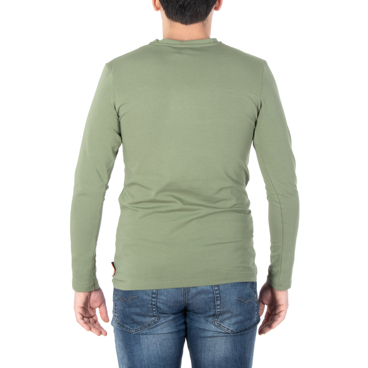 Camiseta de manga larga para hombre Andrew Charles By Andy Hilfiger TS160 031002 SELMA GREEN 003