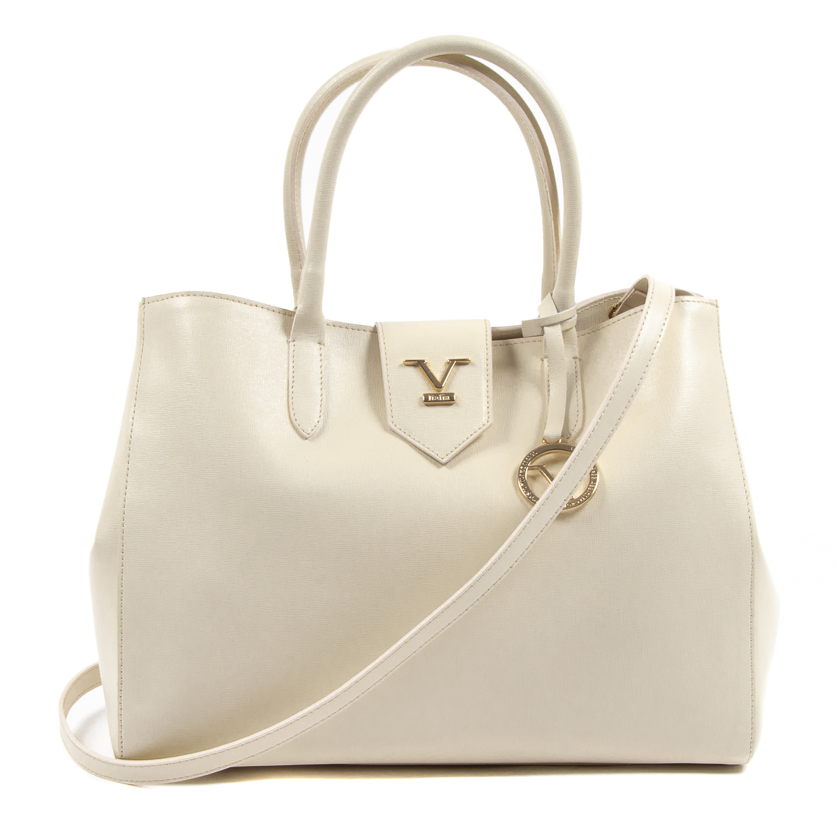 Bolso de mano para mujer V 1969 Italia blanco TURNER