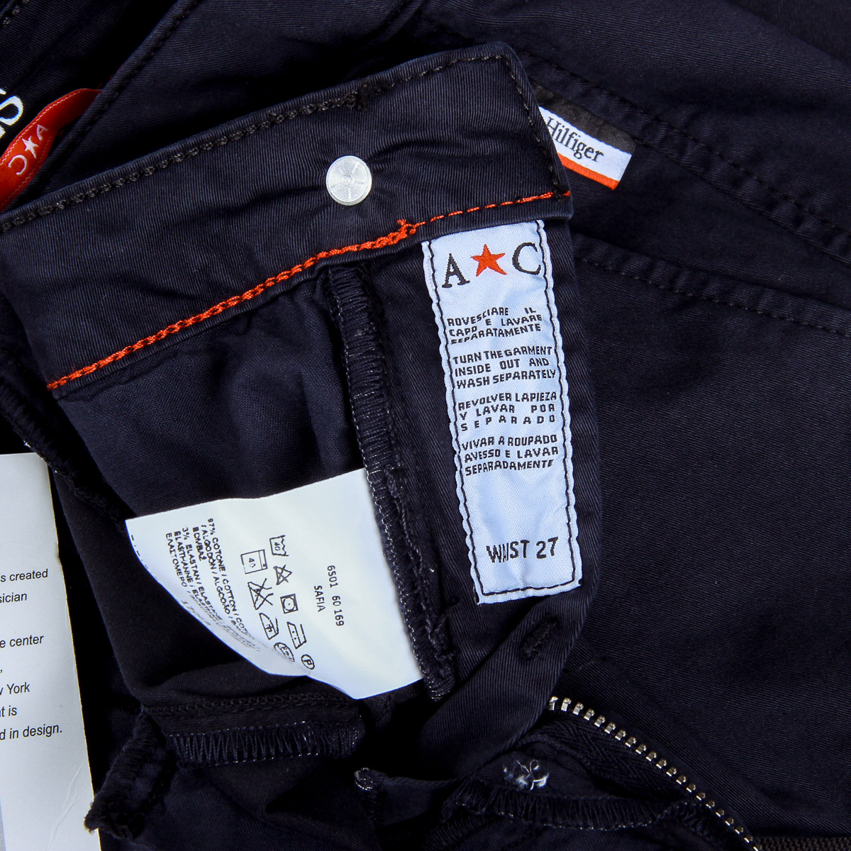 Pantalones cortos Andrew Charles para mujer azul oscuro SAFIA