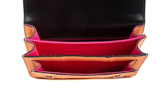 Bolso bandolera pequeño Siena Python