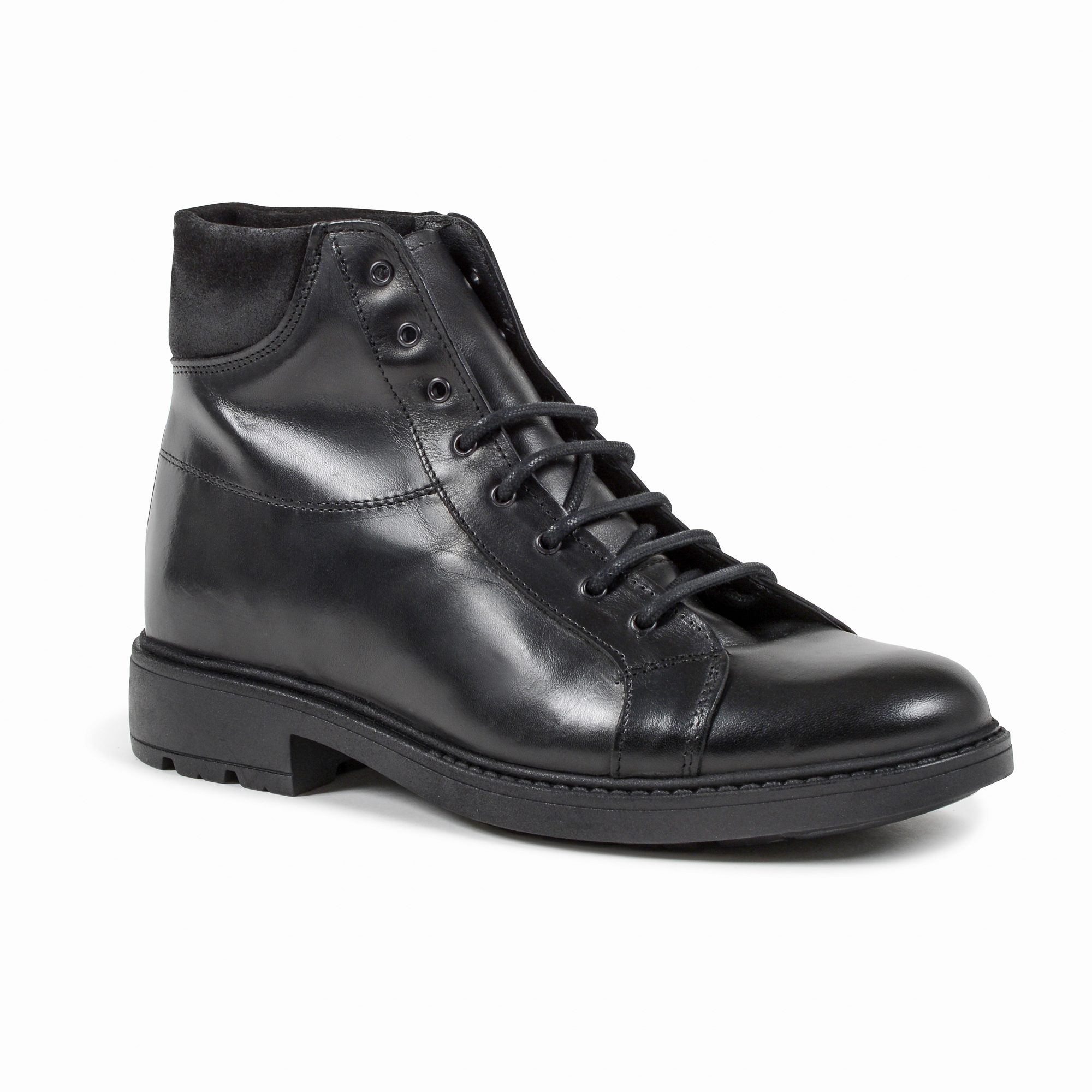 19V69 Italia Botín Hombre Negro 2647 VITELLO NERO