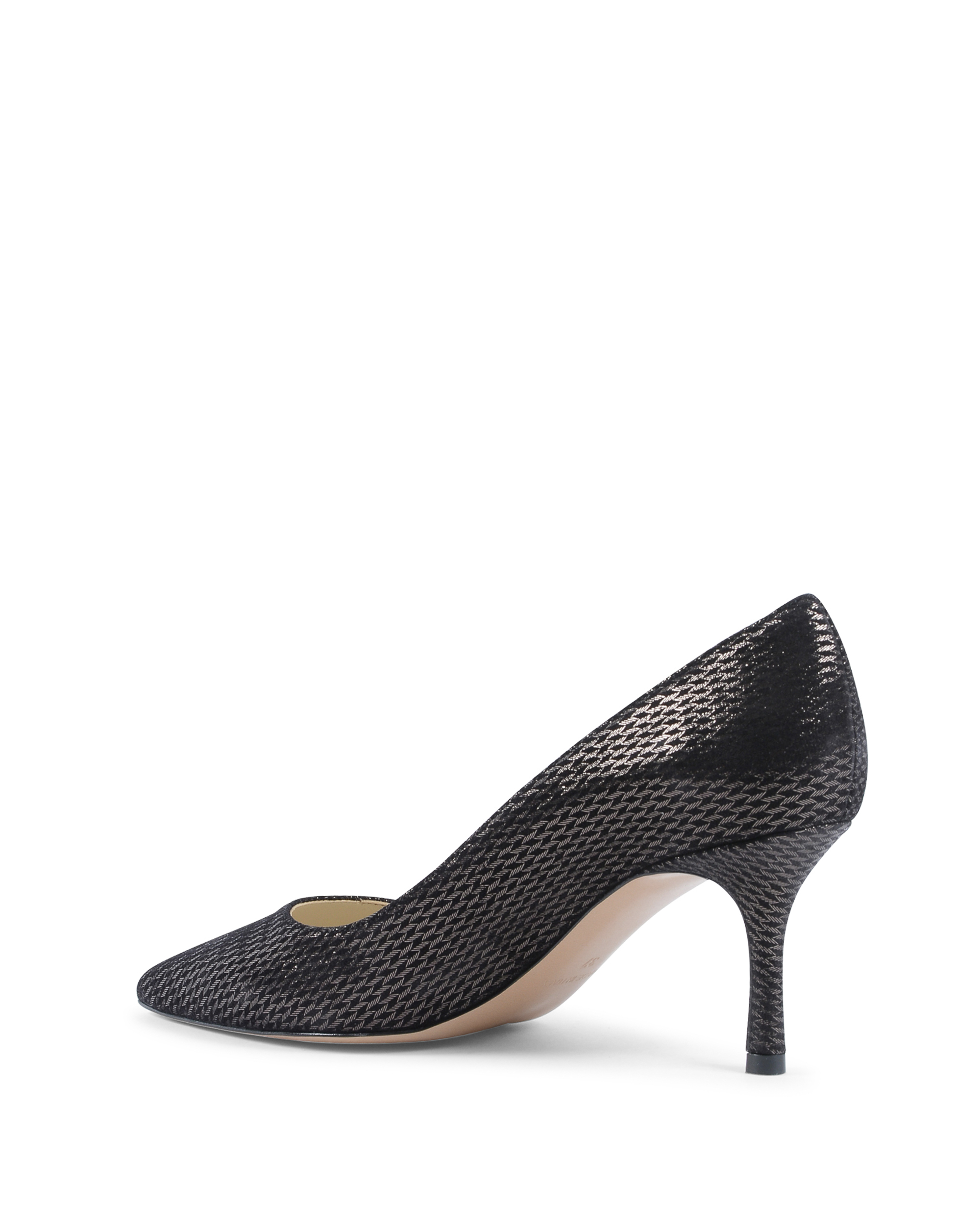 19V69 Italia Zapatos de salón para mujer negros INES65 ANTE DE BECERRO NERO