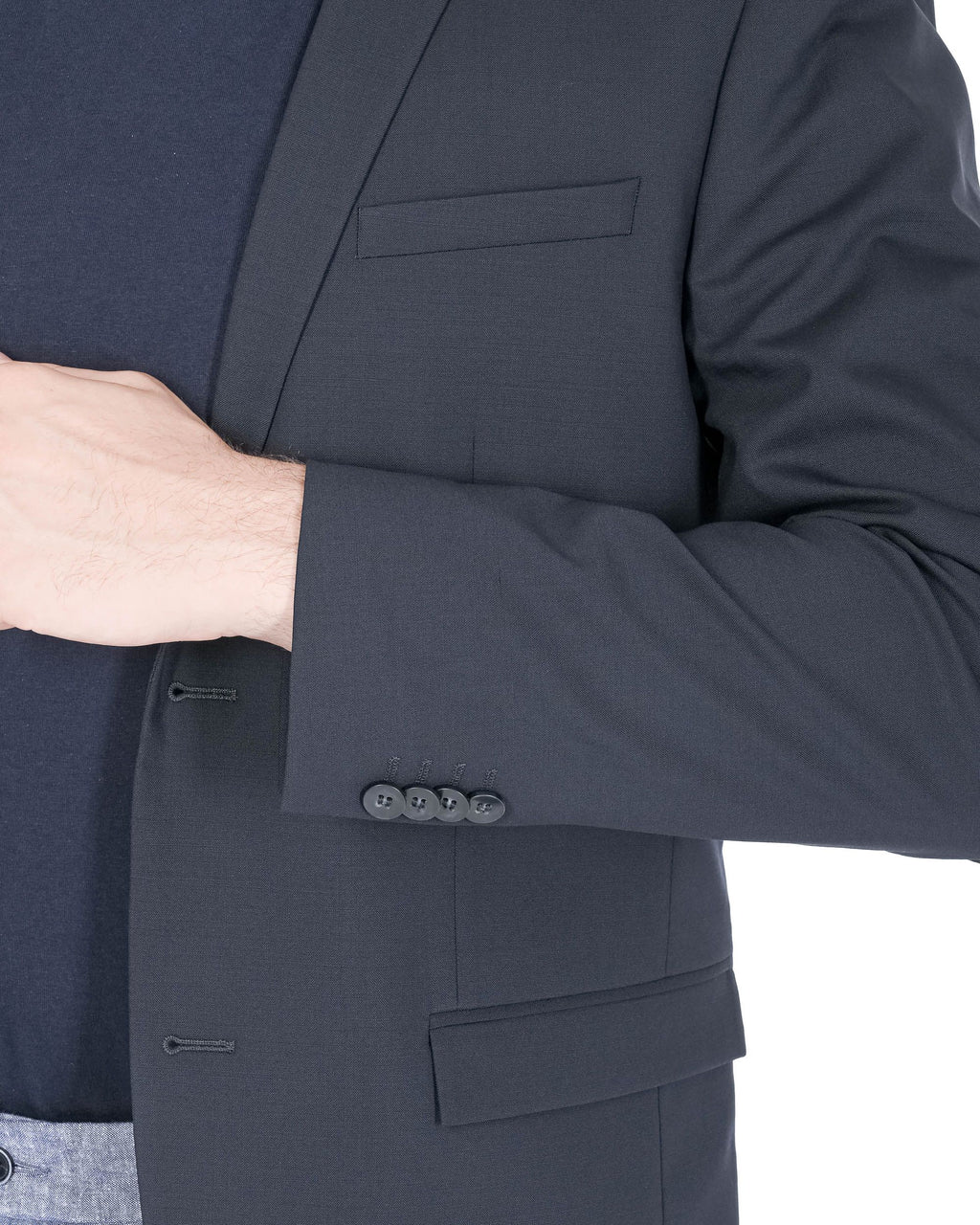 Calvin Klein Mens Blazer Blue K1EK101790411