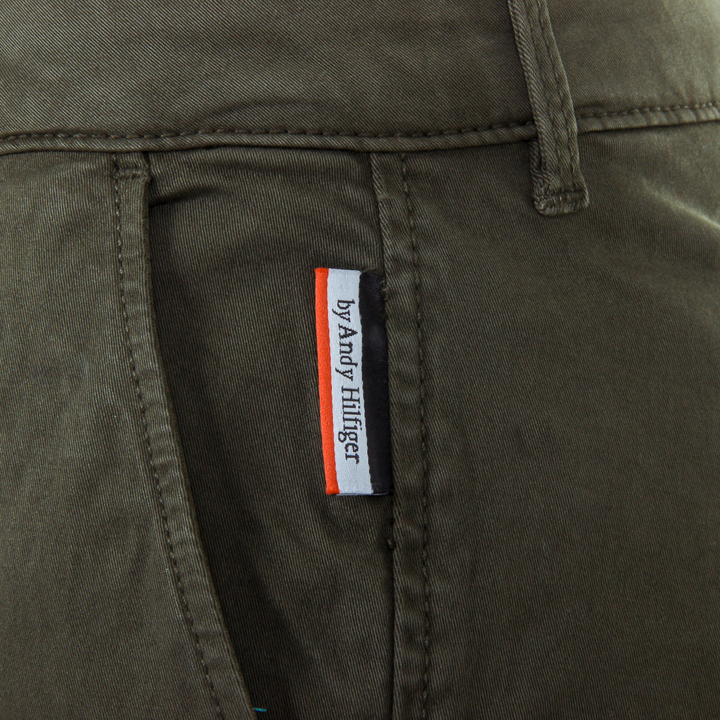 Pantalones cortos Andrew Charles para mujer, color verde SAFIA