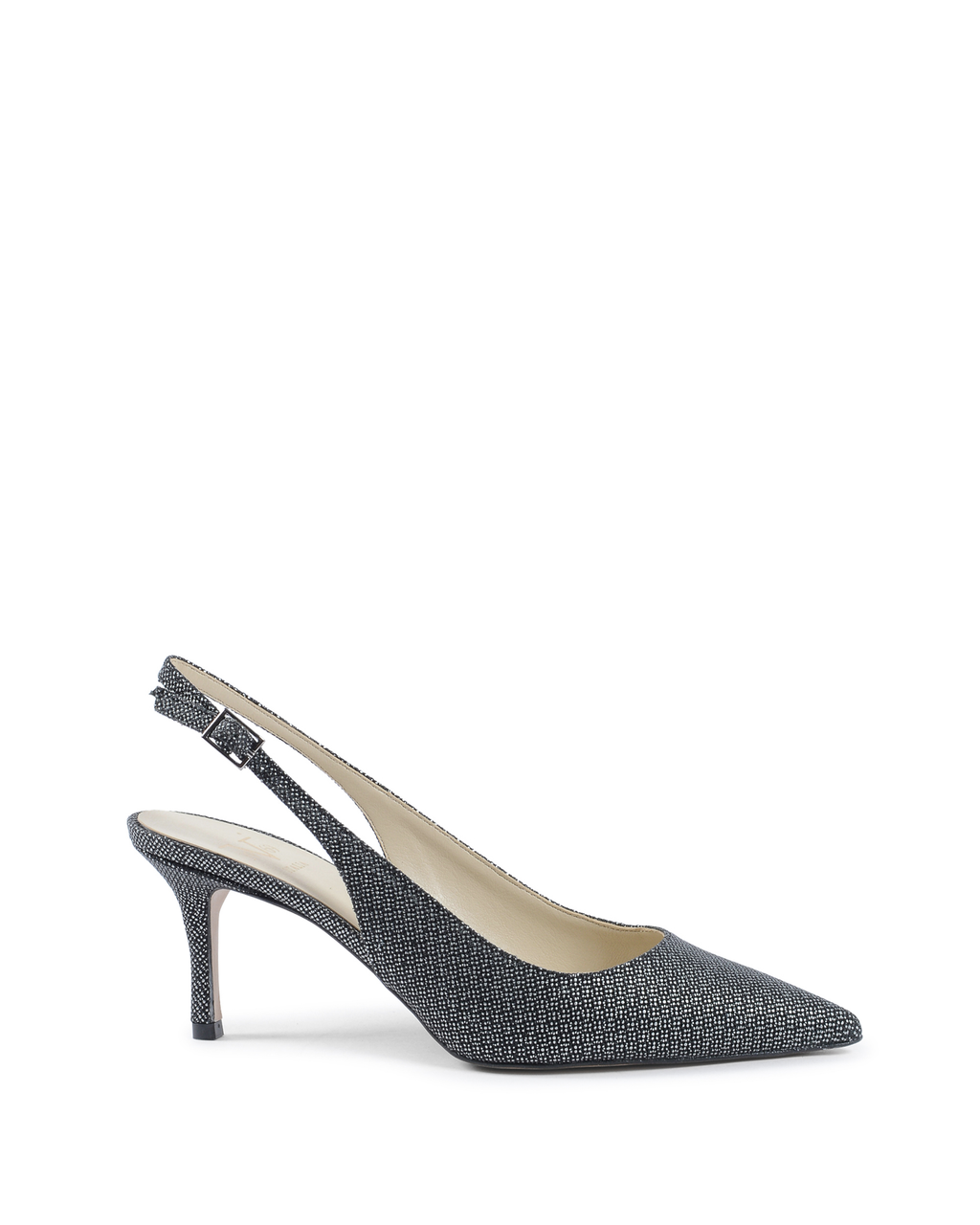 19V69 Italia - Zapatos de salón negros para mujer PALOMA65 CORINNE CALF NERO