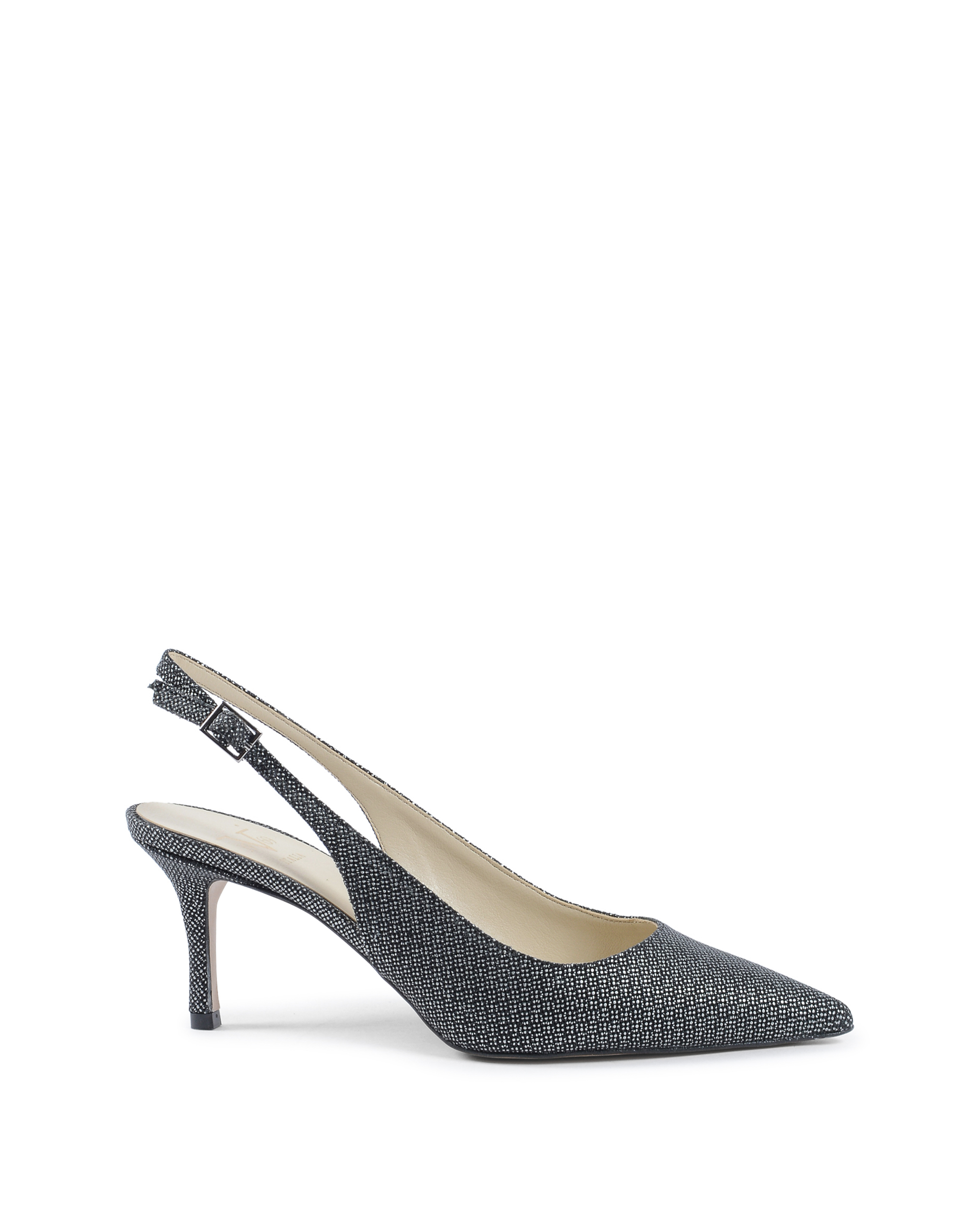 19V69 Italia - Zapatos de salón negros para mujer PALOMA65 CORINNE CALF NERO