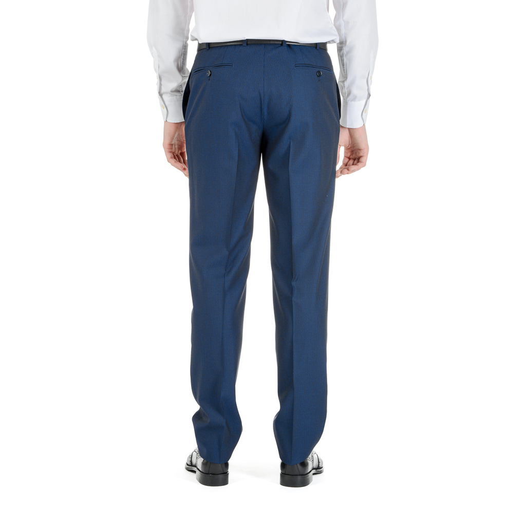 Canali Mens Suit Long Sleeves Blue