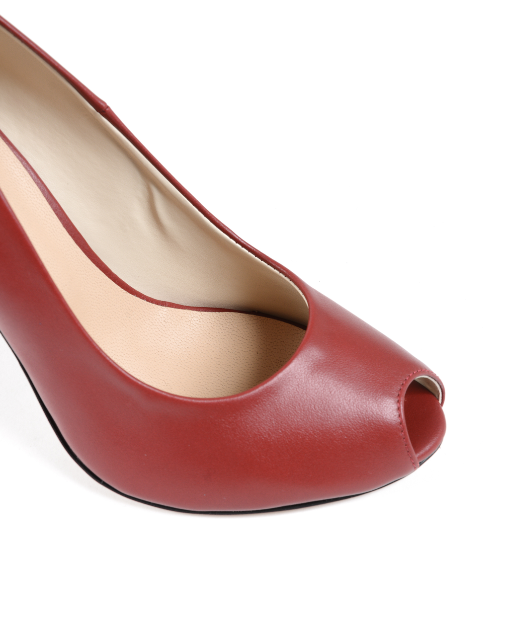 19V69 Italia Salón Mujer Punta Abierta Rojo 303 VITELLO ROSSO