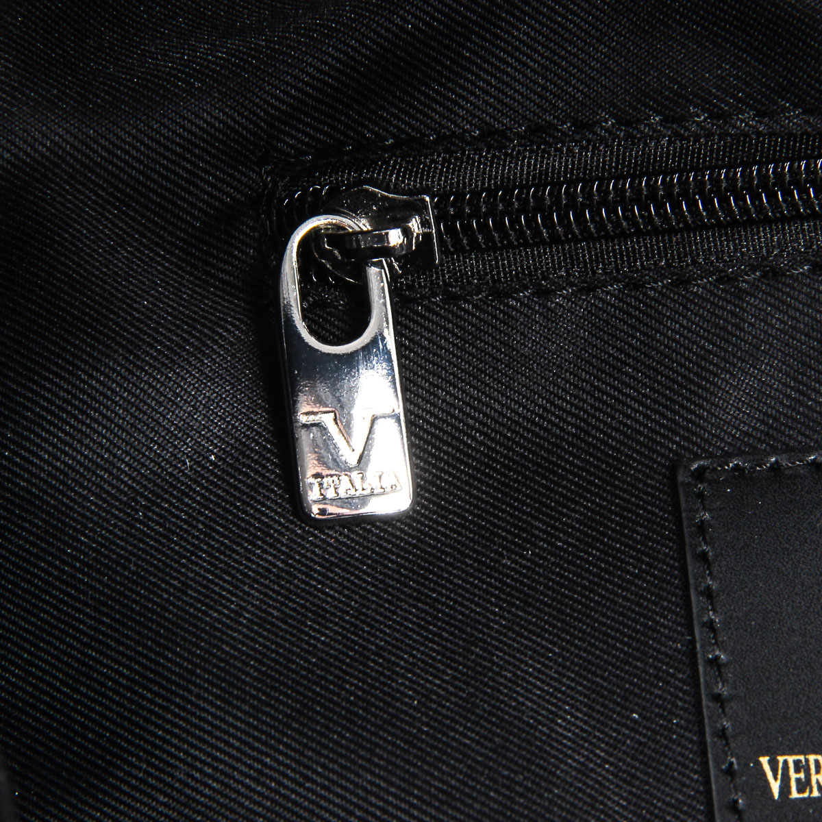 Bolso de mano para mujer V 1969 Italia V005-S SOFT NERO