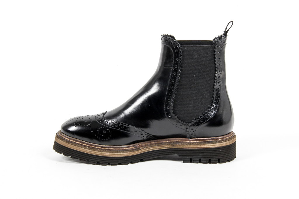 V 1969 Italia Womens Ankle Boot Black FAIRY