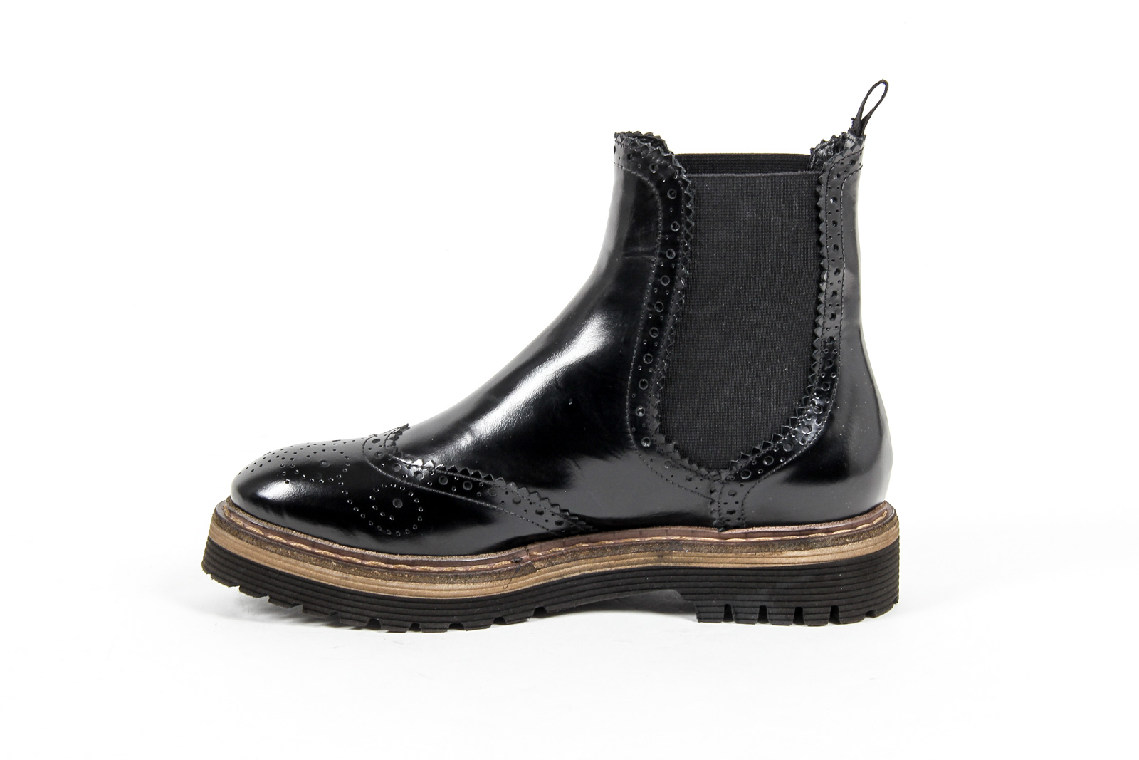 V 1969 Italia Womens Ankle Boot Black FAIRY