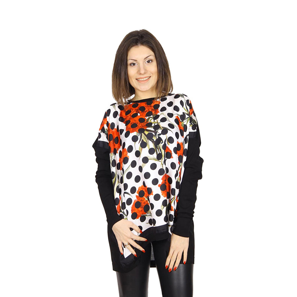 Top de manga larga para mujer Dolce & Gabbana FL095K F58BV S9139