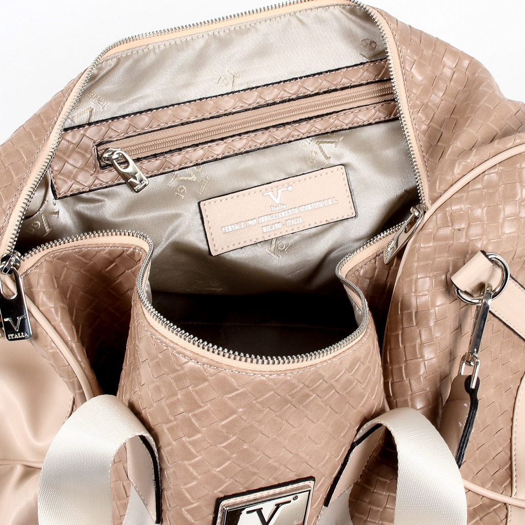Bolso de mano para mujer V 1969 Italia rosa JAMI