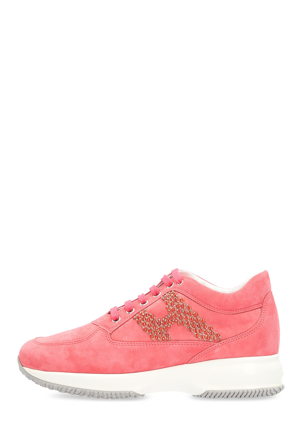 Hogan Womens Sneaker Pink Interactive HXW00N0Q040CCR0M613