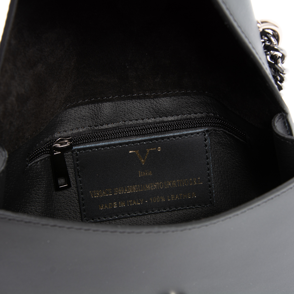 V 1969 Italia Bolso de mano para mujer DIADEMA negro