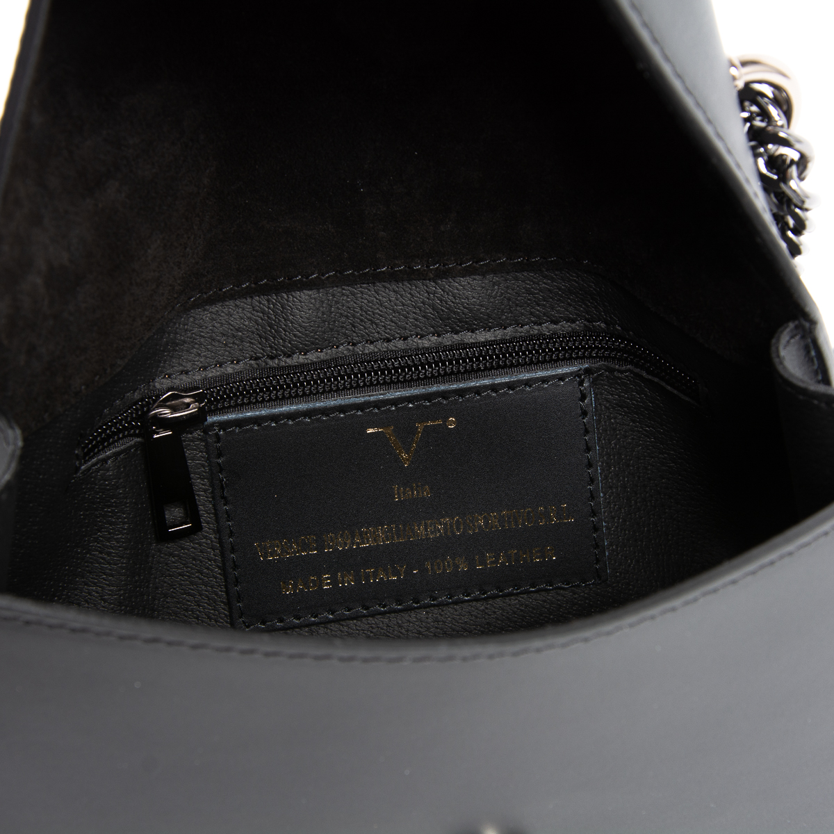 V 1969 Italia Bolso de mano para mujer DIADEMA negro