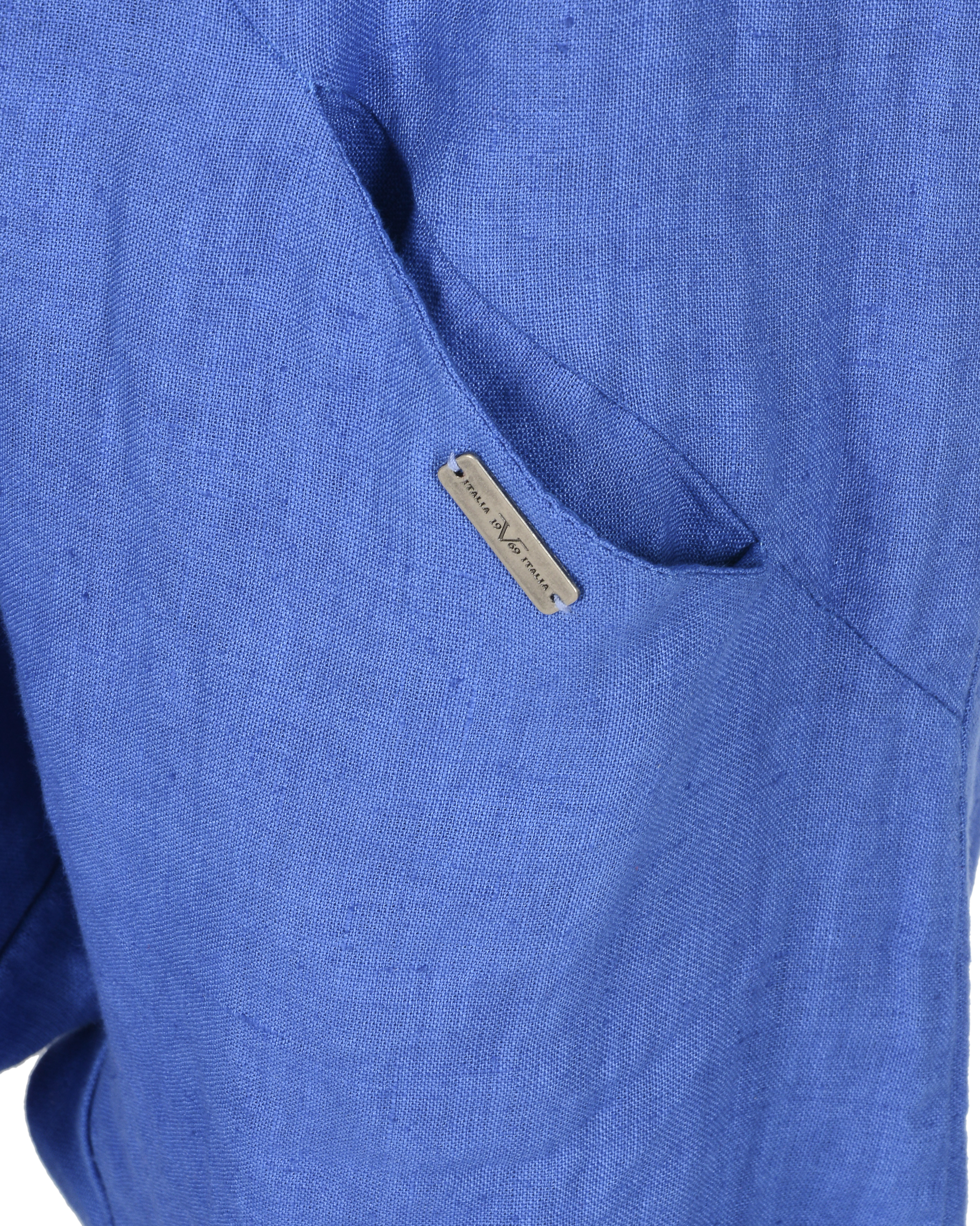 19V69 Italia Pantalones de mujer Azul Real AZUL SARDEÑA REAL