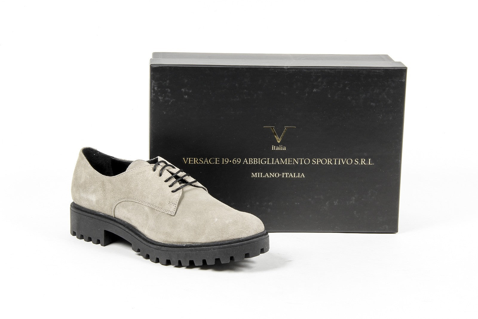 V 1969 Italia - Zapato con cordones para mujer C01 CAMOSCIO TAUPE