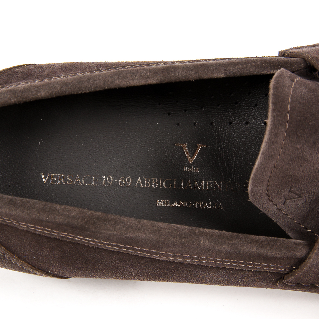 Mocasines V 1969 Italia para hombre, color marrón, LEONARDO