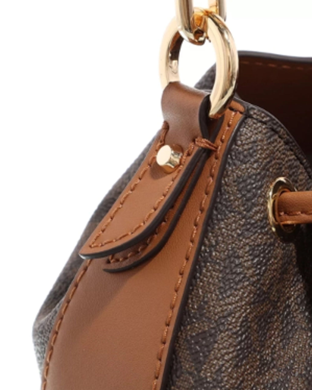 Michael Kors Womens Sm Bckt Xbody 32S2GDVC0B-Brn/Acorn