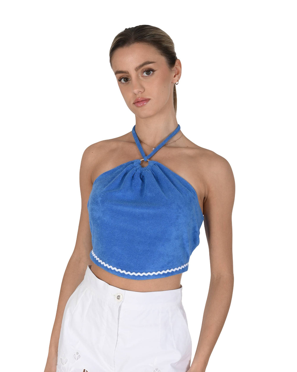 Top Nevro para mujer ICARUS BUST AZUL 501