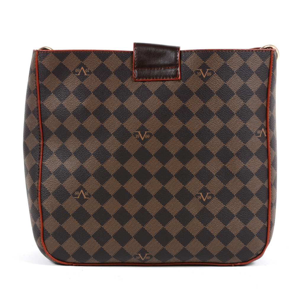 V 1969 Italia Womens Handbag Brown TRIPOLI