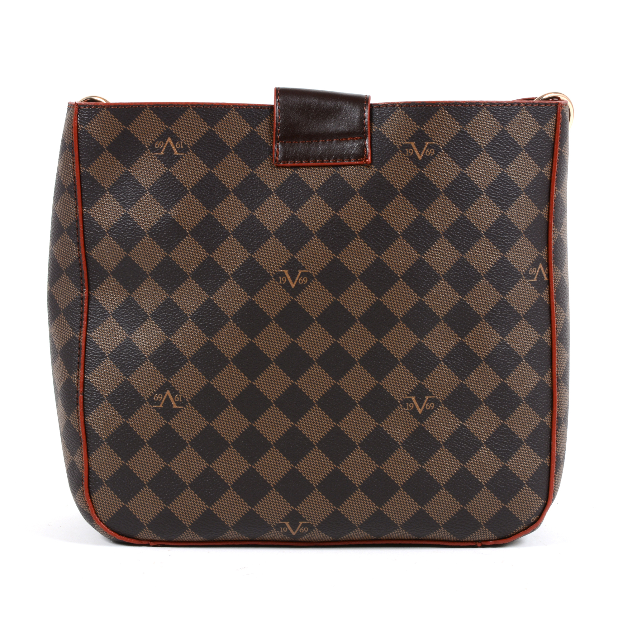 V 1969 Italia Womens Handbag Brown TRIPOLI