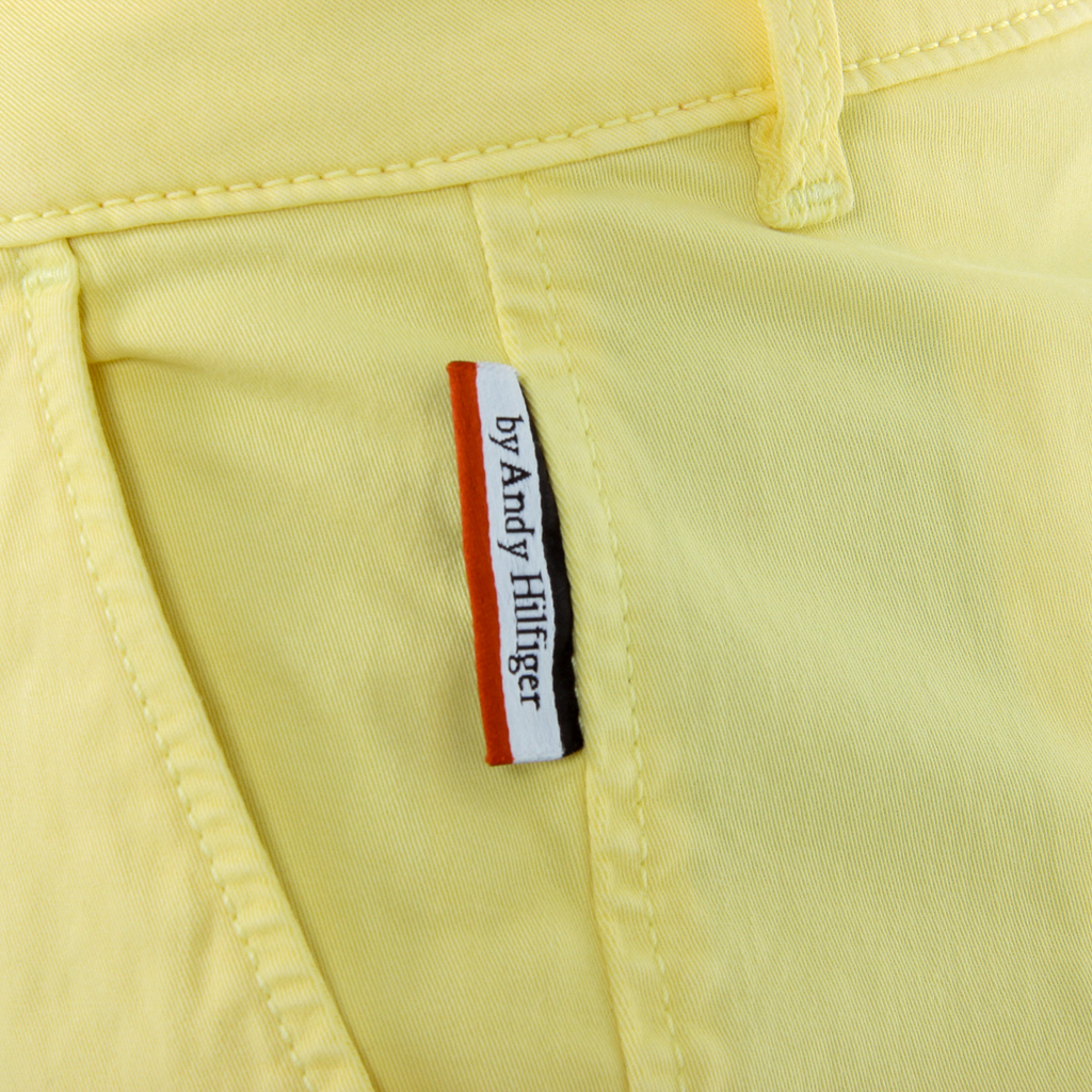 Pantalones cortos Andrew Charles para mujer amarillos SAFIA