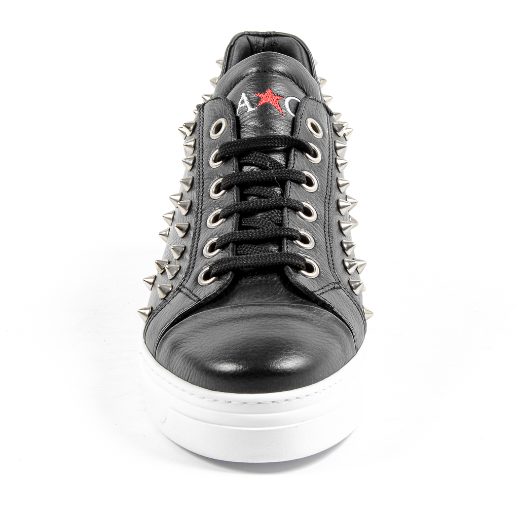 Zapatillas deportivas Andrew Charles para hombre, color negro, talla LIL