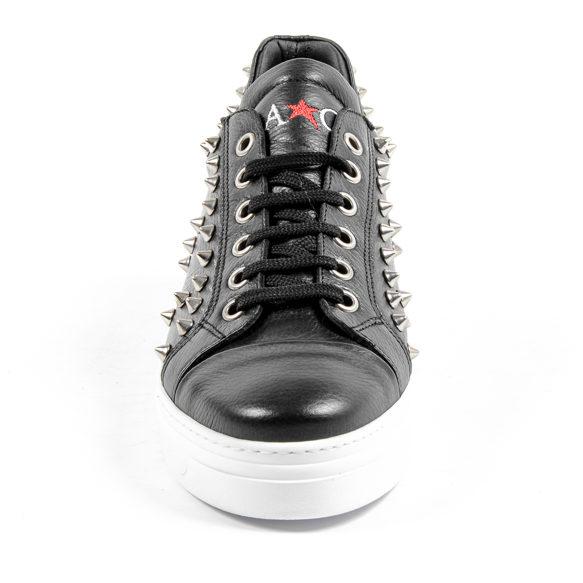 Zapatillas deportivas Andrew Charles para hombre, color negro, talla LIL