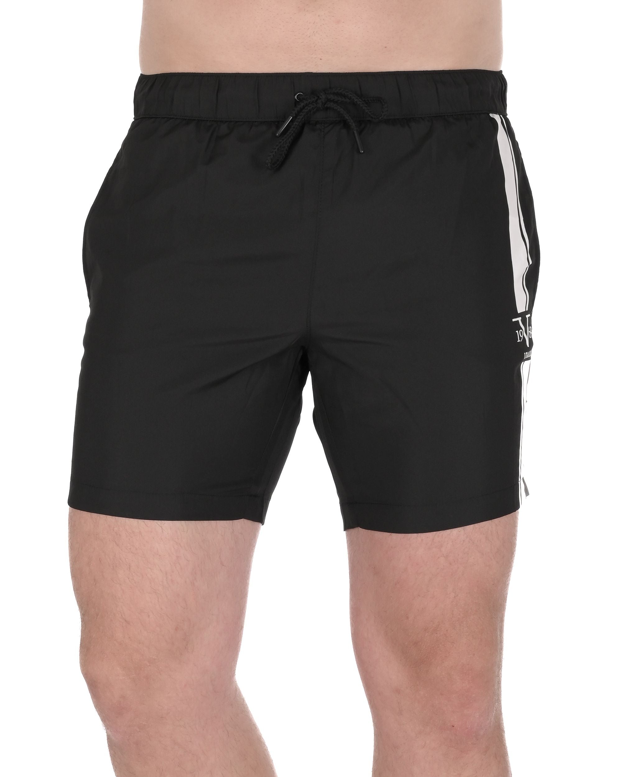 19V69 Italia Mens Swimwear Trunk VSC1MBM02 BLACK