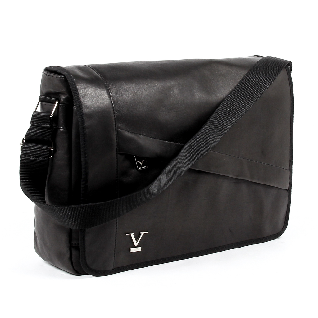 V 1969 Italia Mens Bag Black MOSCA