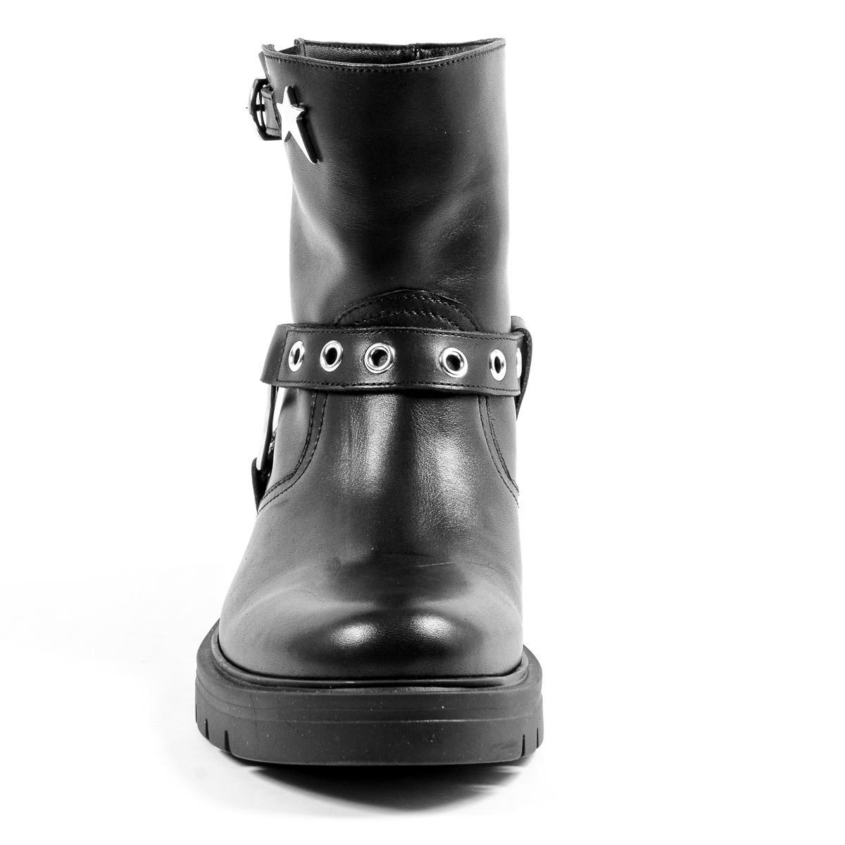 Andrew Charles Womens Short Boot Black ARETHA