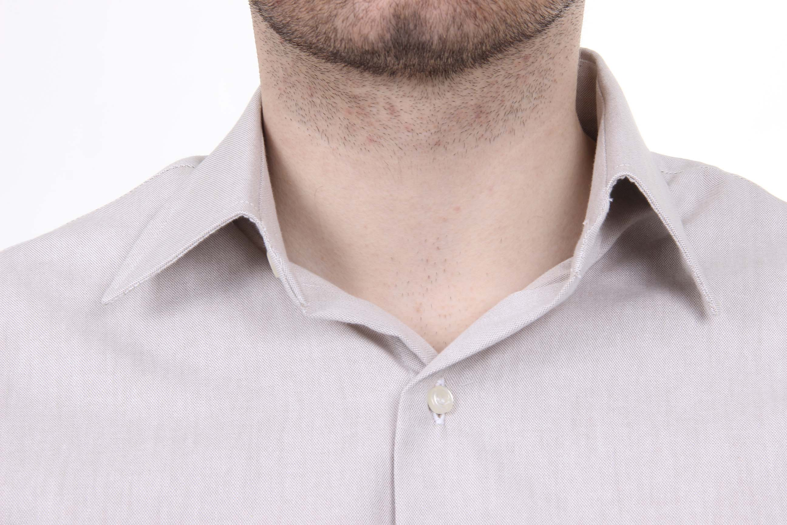 Camisa V 1969 Italia para hombre beige GIANLUCA