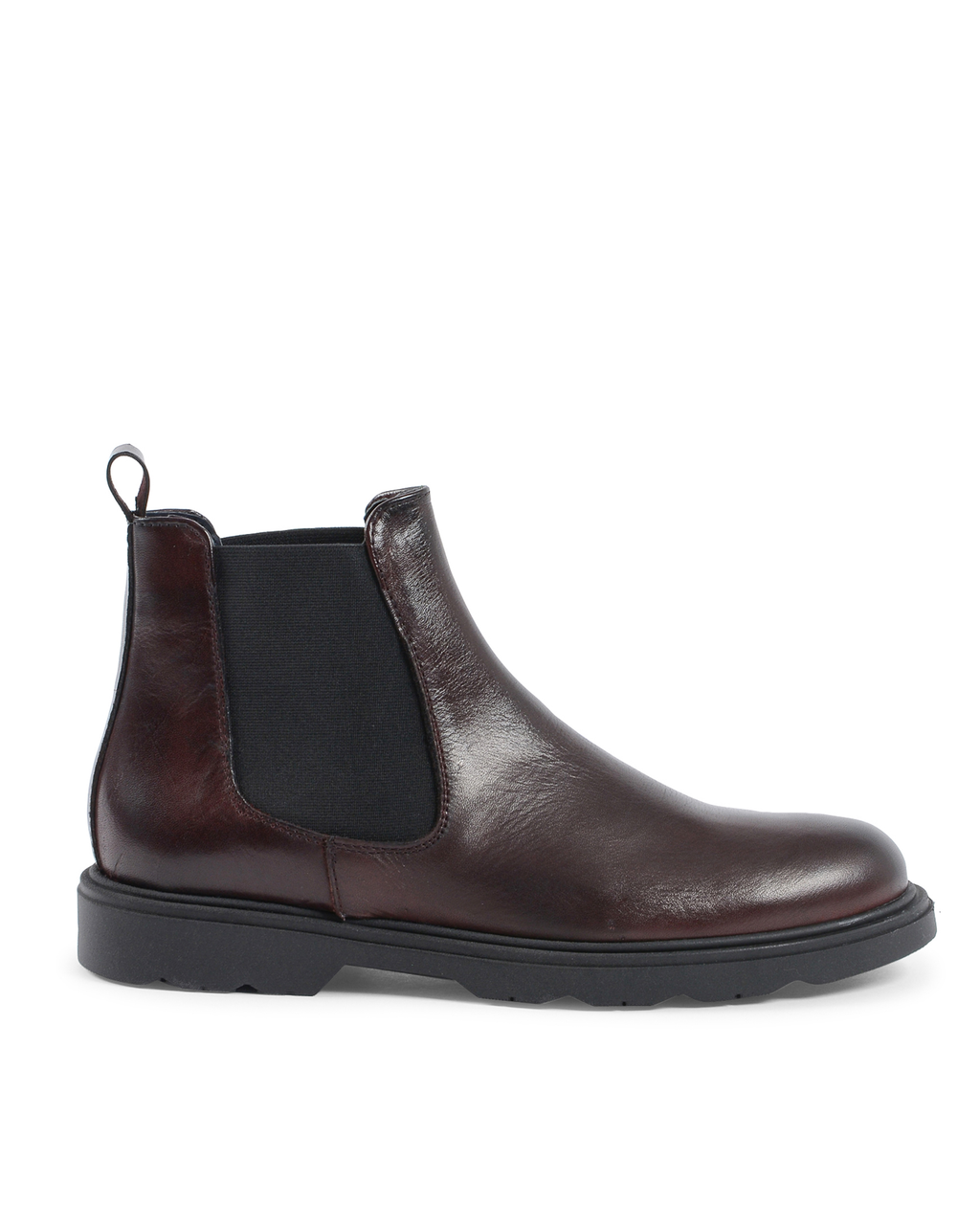 19V69 Italia Mens Ankle Boot Bordeaux 182350 CRUST BORDEAUX