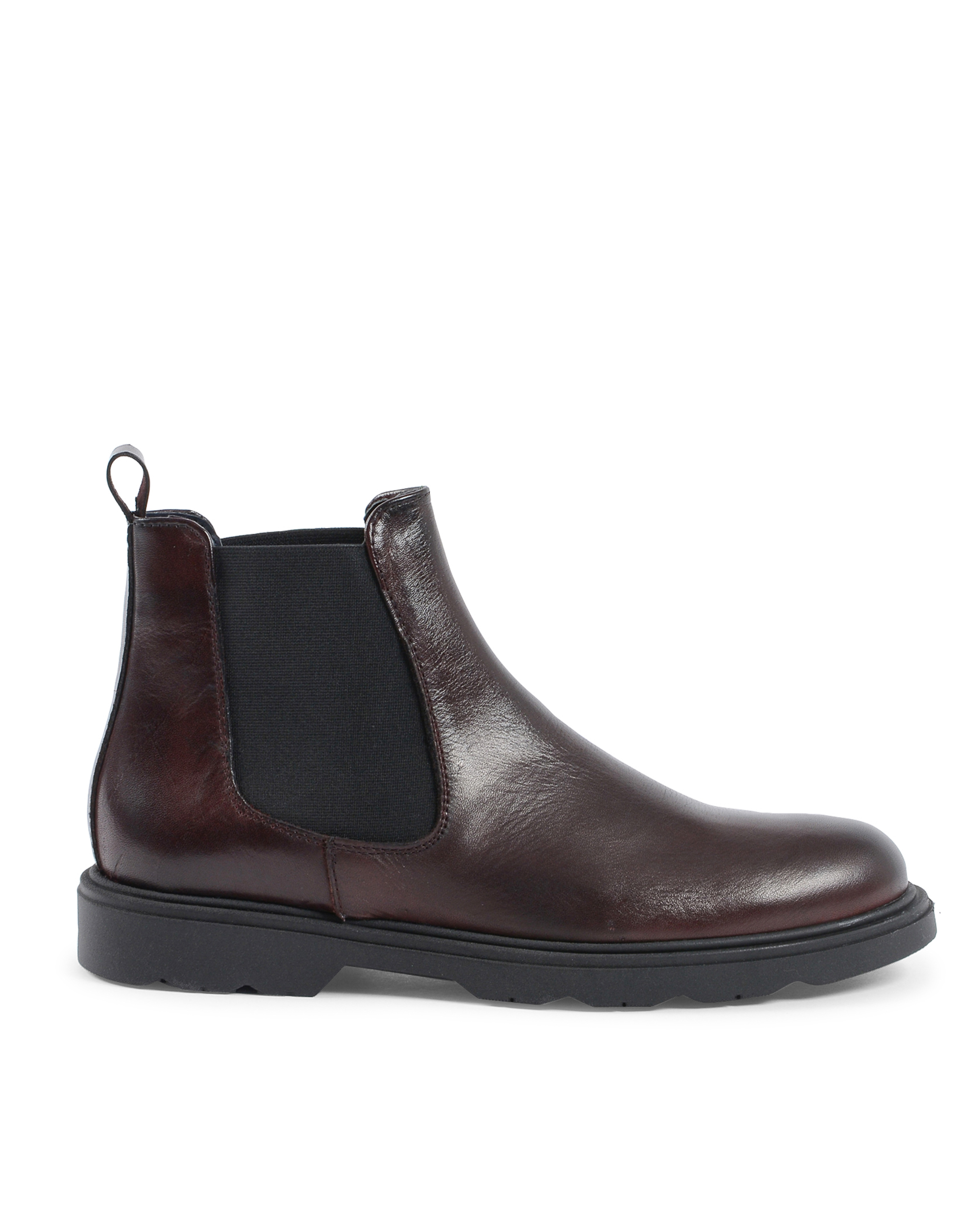 19V69 Italia Mens Ankle Boot Bordeaux 182350 CRUST BORDEAUX