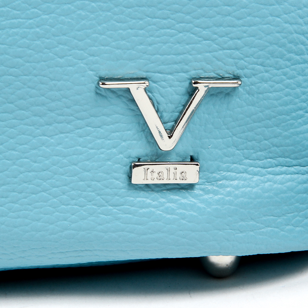 V 1969 Italia Womens Handbag Light Blue OSLO