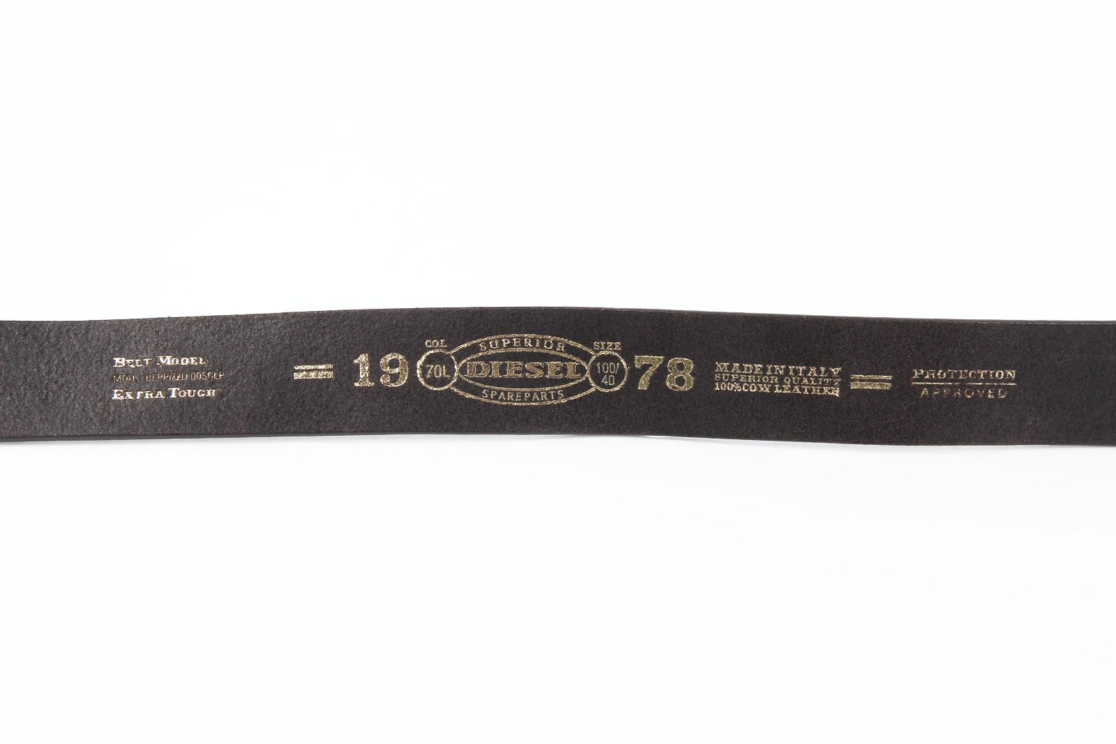 Cinturón Diesel para hombre BEPPIZZO 00SCLP 0EAGM 70L