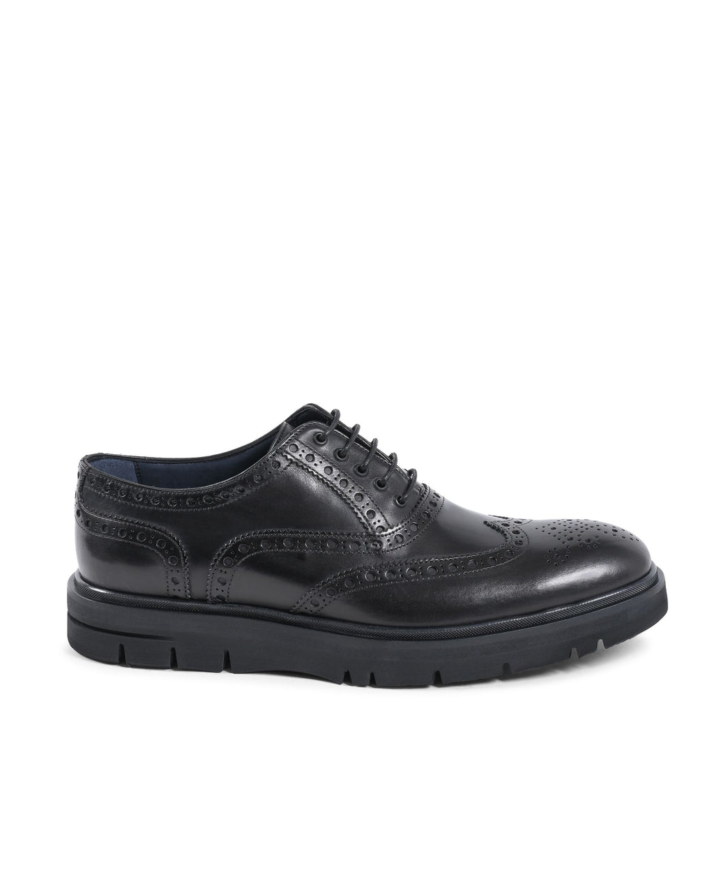 Dee Ocleppo Zapatos brogue para hombre EB129 VITELLO NERO