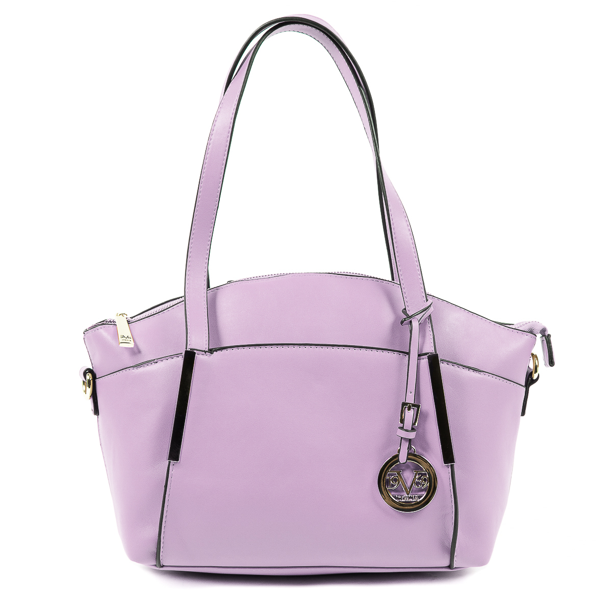 Bolso de mano para mujer V 1969 Italia morado GIULIA