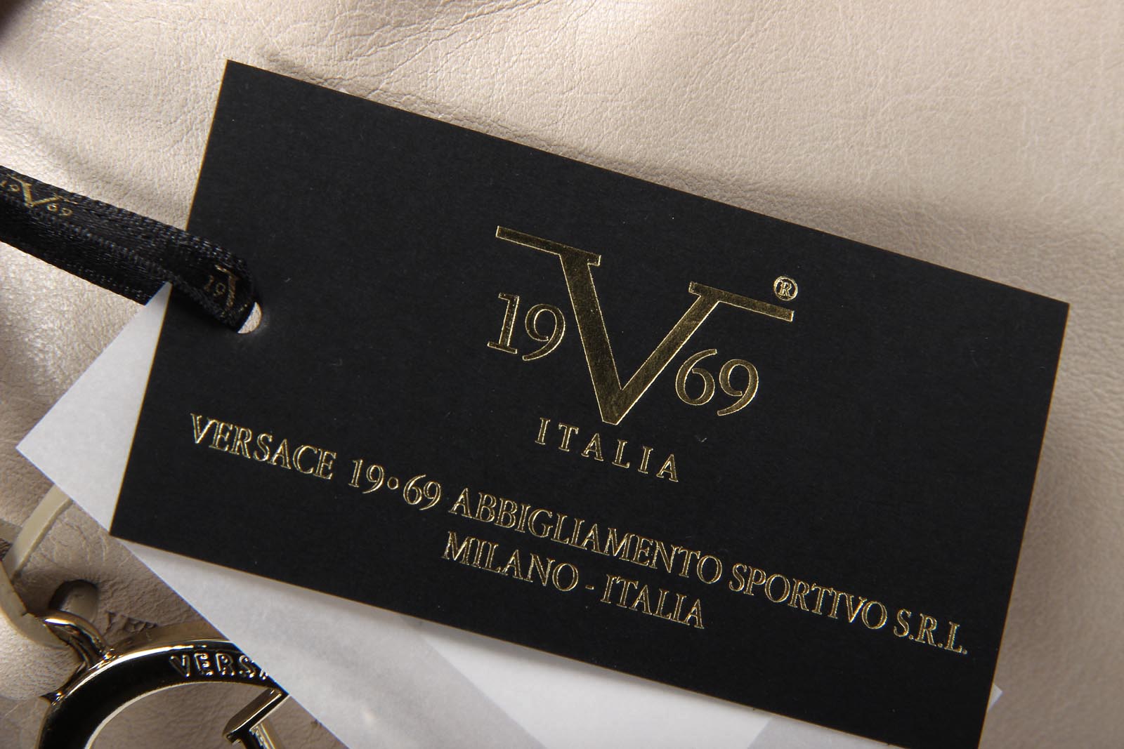 Bolso de mano para mujer V 1969 Italia V005 NAPPA BEIGE