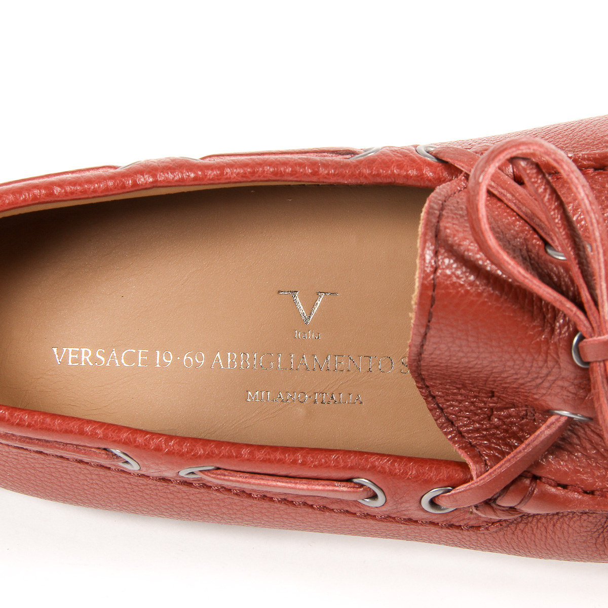 V 1969 Italia Mens Loafer Dark Red ADAM