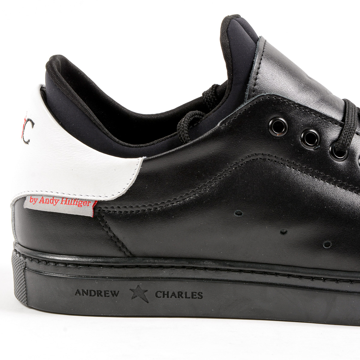 Andrew Charles Mens Sneaker Black KANIE