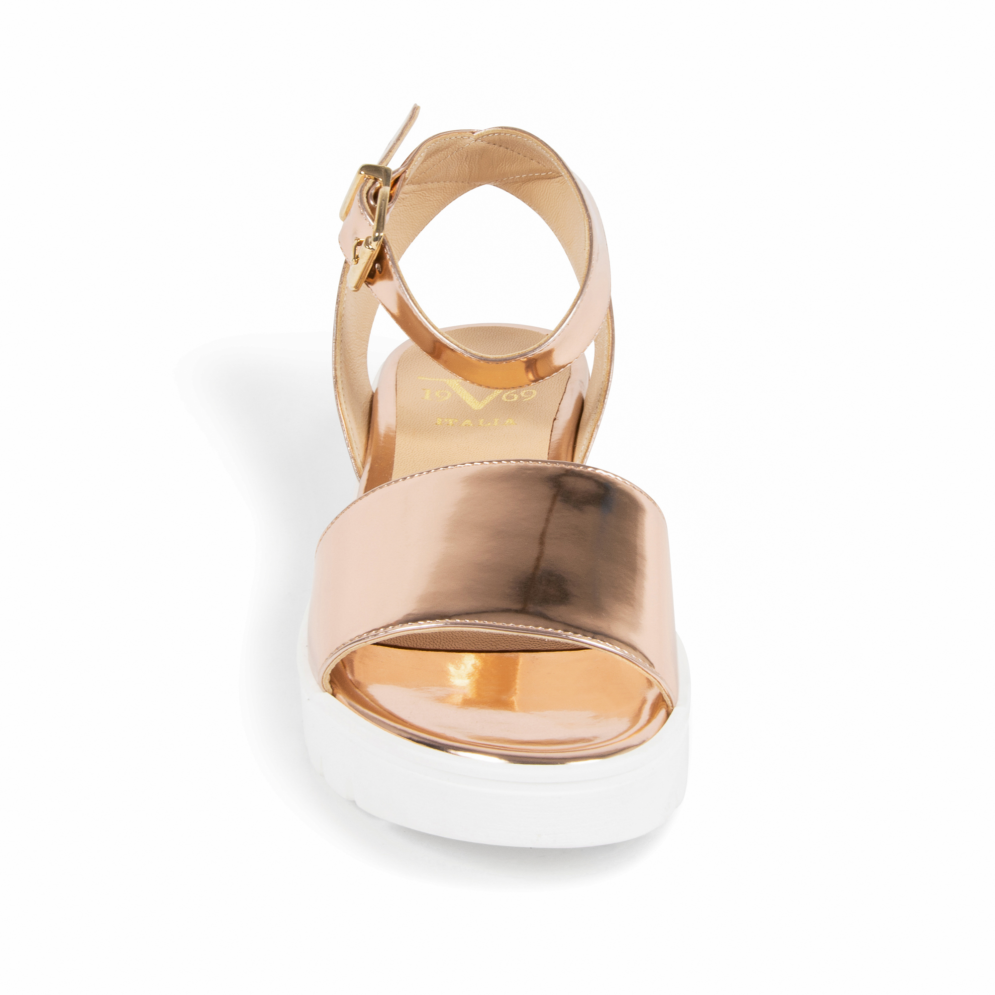 V1969 Italia Womens Platform Sandal Pink E3128 SPECCHIO STOP MET CIPRIA