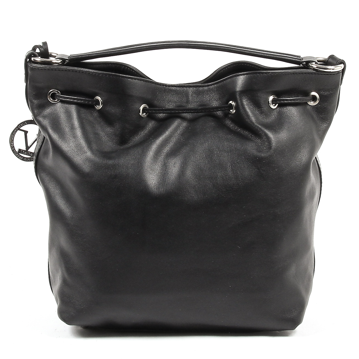 Bolso de mano para mujer V 1969 Italia V005-S SOFT NERO