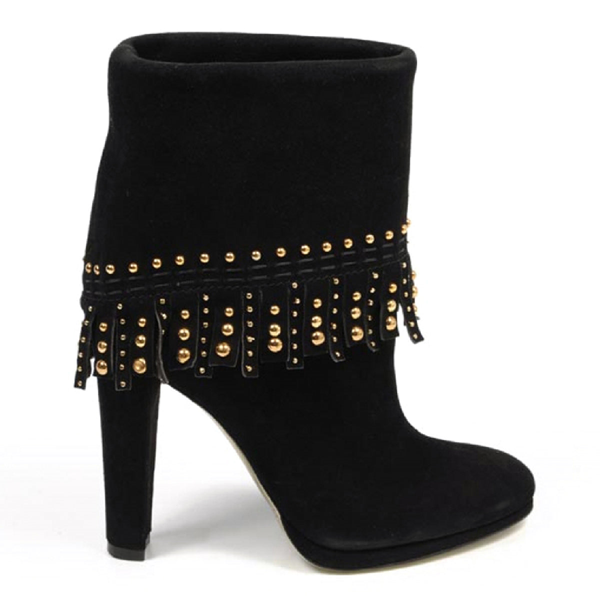 Botín de mujer Sebastian Milano S3982 CAMOSCIO ML NERO