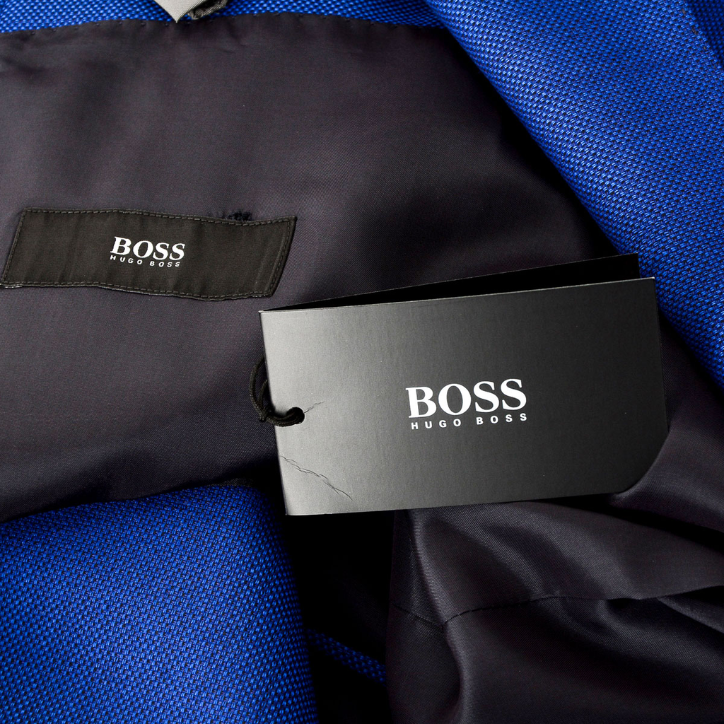 Chaqueta Hugo Boss para hombre de manga larga azul HUTCH