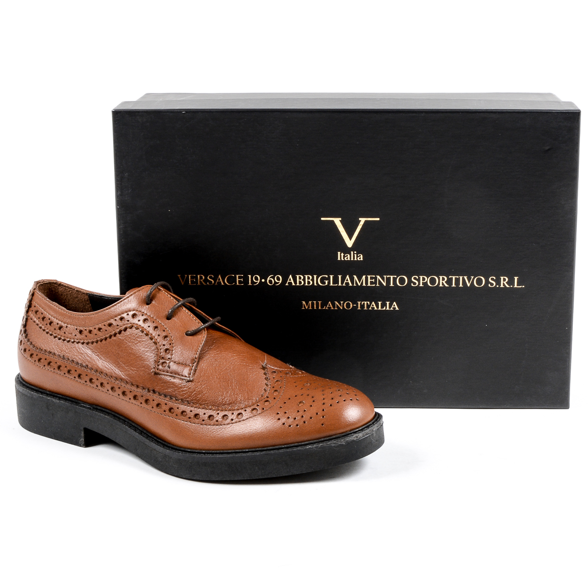 V 1969 Italia Womens Lace Up Shoe Brown TRENTO