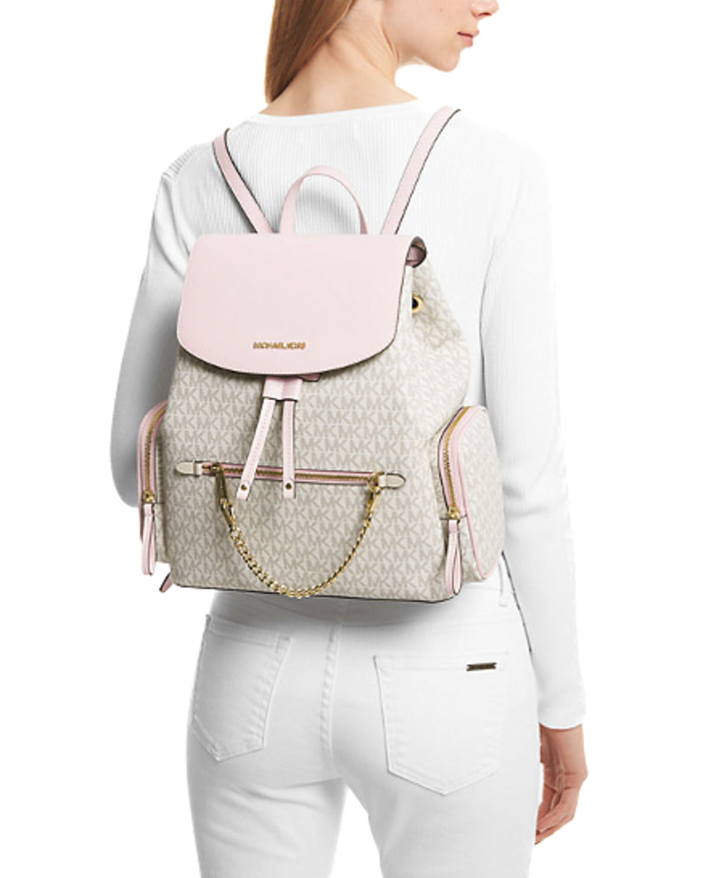 Mochila Michael Kors para mujer con cadena grande 35T1GTTB3B-150